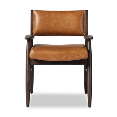 Low back leather online dining chairs